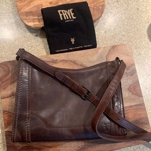 Frye Crossbody in Dark Brown